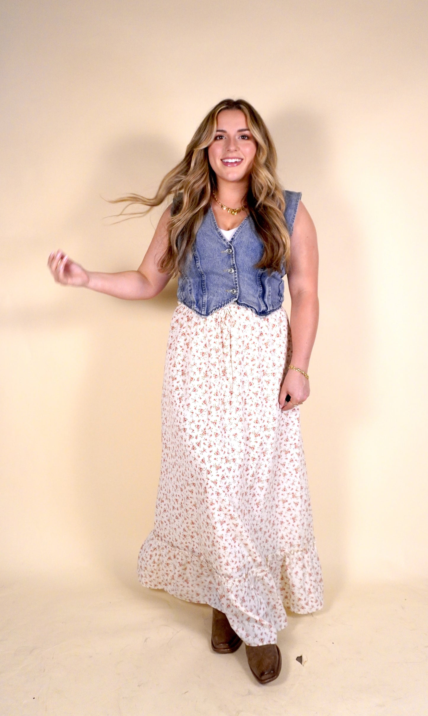 Tea Time Maxi Skirt