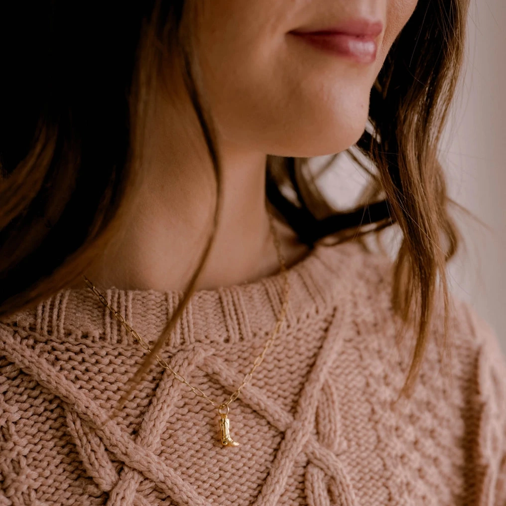 Walk By Faith Charm Necklace