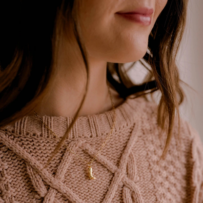 Walk By Faith Charm Necklace