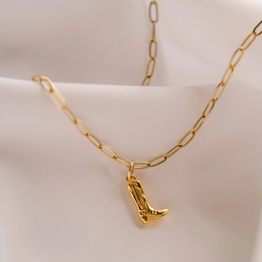 Walk By Faith Charm Necklace