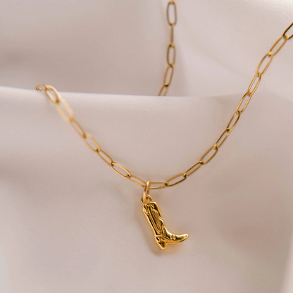 Walk By Faith Charm Necklace