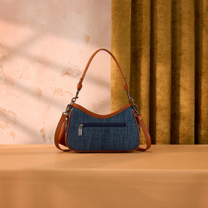 Wrangler Aztec Studded Denim Shoulder Bag | Jean