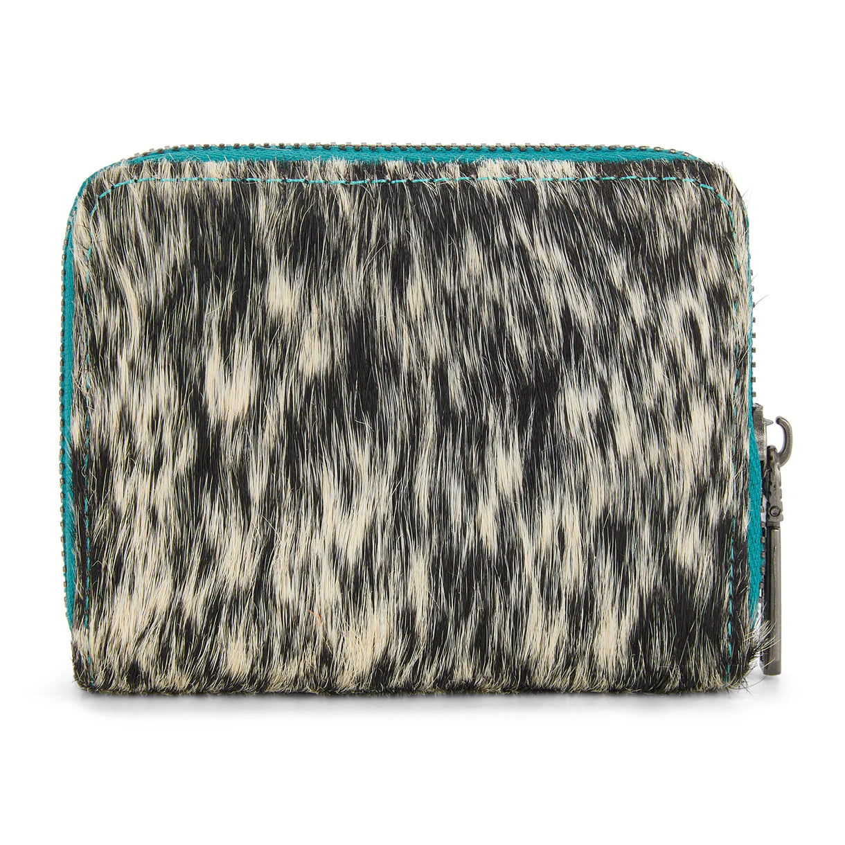 Wrangler Cowhide Mini Wallet | Turquoise