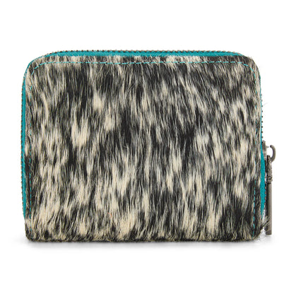 Wrangler Cowhide Mini Wallet | Turquoise