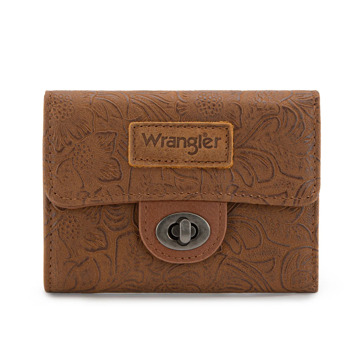 Wrangler Floral Mini Wallet | Brown