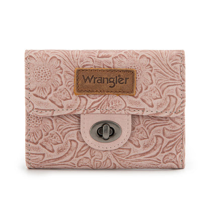 Wrangler Floral Mini Wallet | Pink