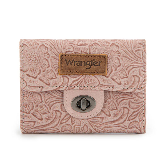 Wrangler Floral Mini Wallet | Pink