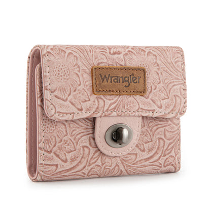 Wrangler Floral Mini Wallet | Pink