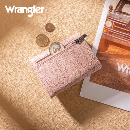 Wrangler Floral Mini Wallet | Pink