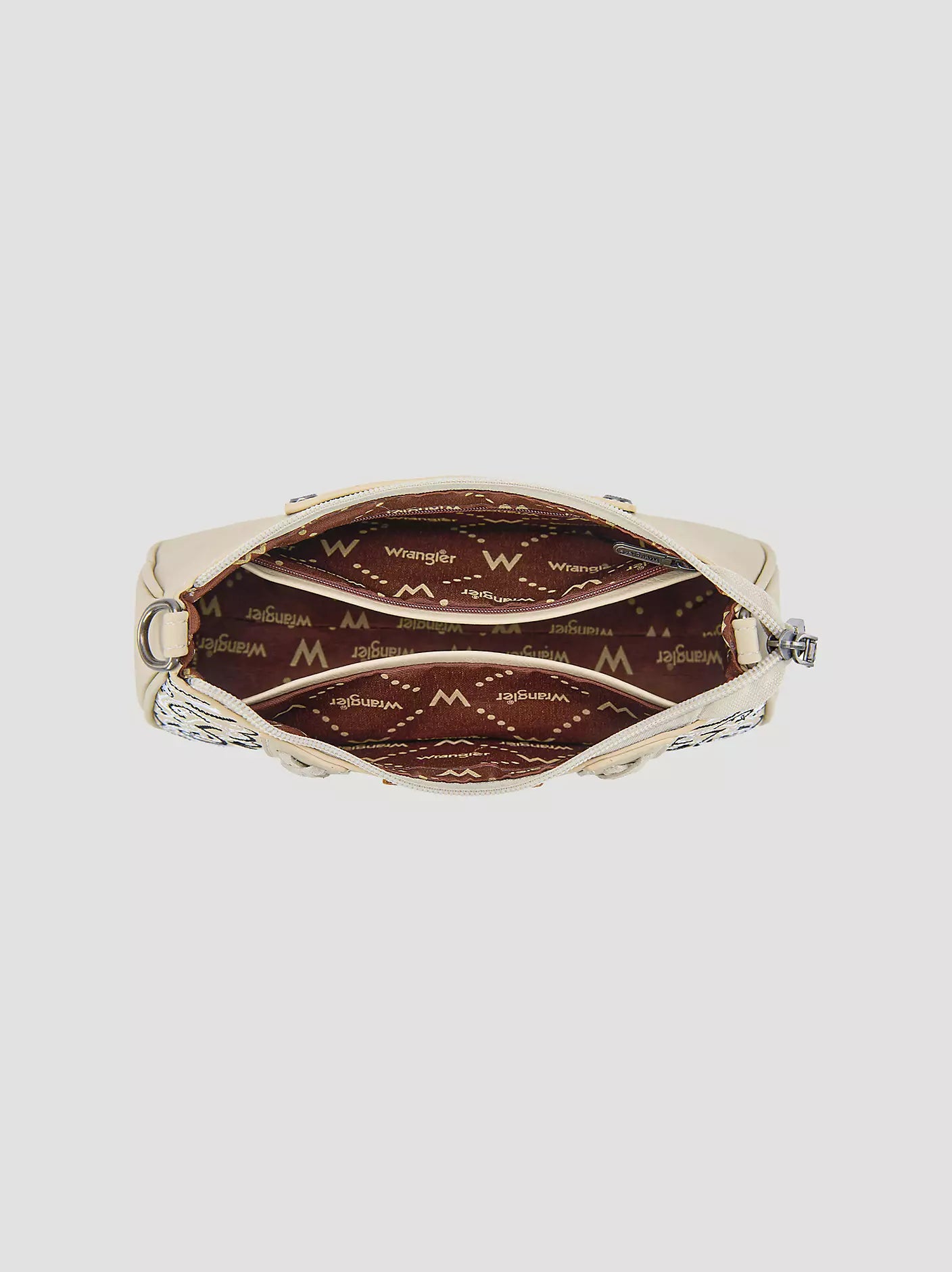 Wrangler Braided Paisley Bandana Shoulder Bag | Tan