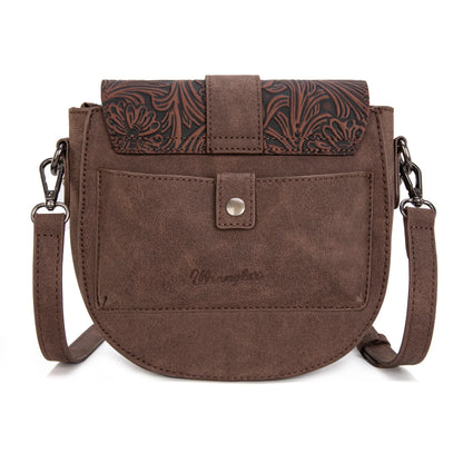 Wrangler Saddle Crossbody Bag- Coffee