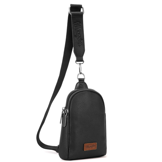 Wrangler Sling Bag/Crossbody- Black