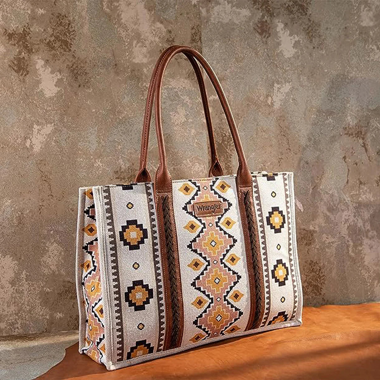 Wrangler Southwestern Tote | Coffee