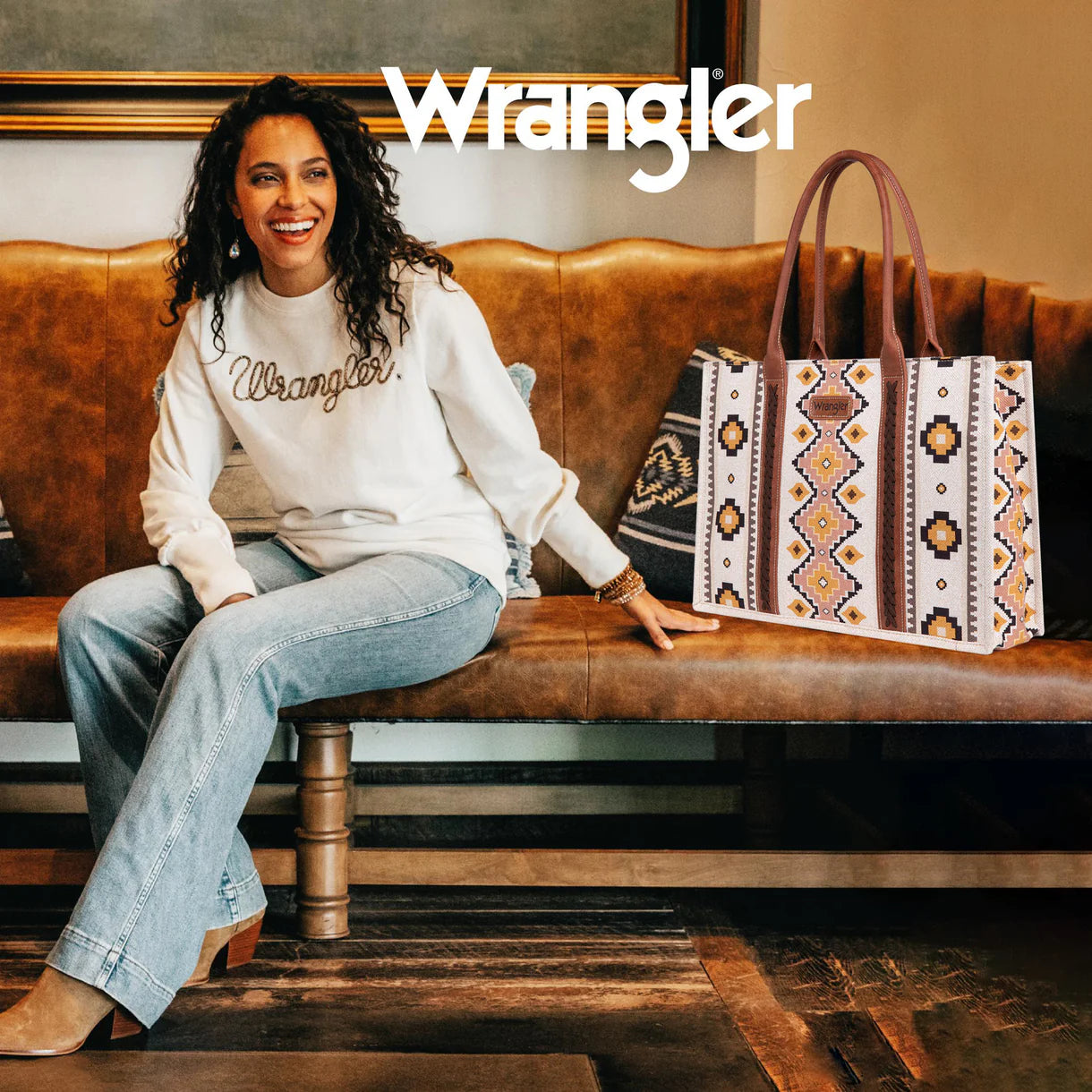 Wrangler Southwestern Tote | Coffee