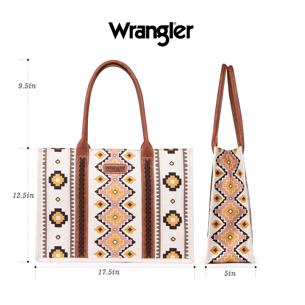 Wrangler Southwestern Tote | Coffee
