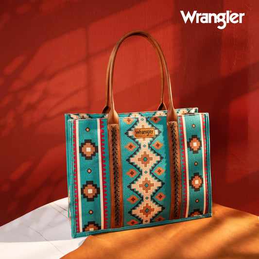 Wrangler Southwestern Tote (Turquoise)