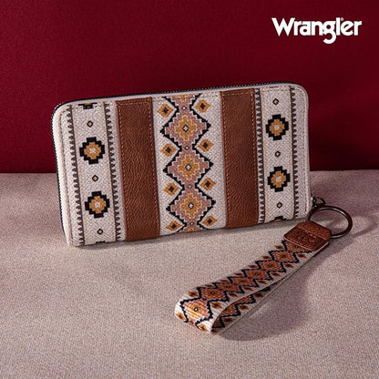 Wrangler Southwestern Wallet (Coffee)