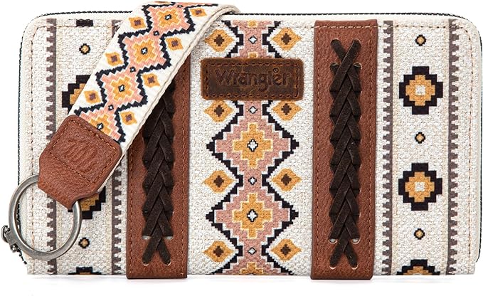 Wrangler Southwestern Wallet (Coffee)