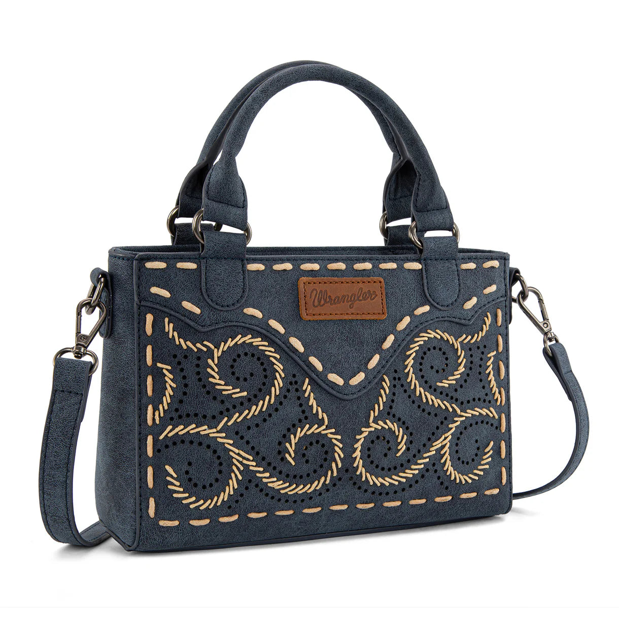 Wrangler Swirl Mini Crossbody | Navy