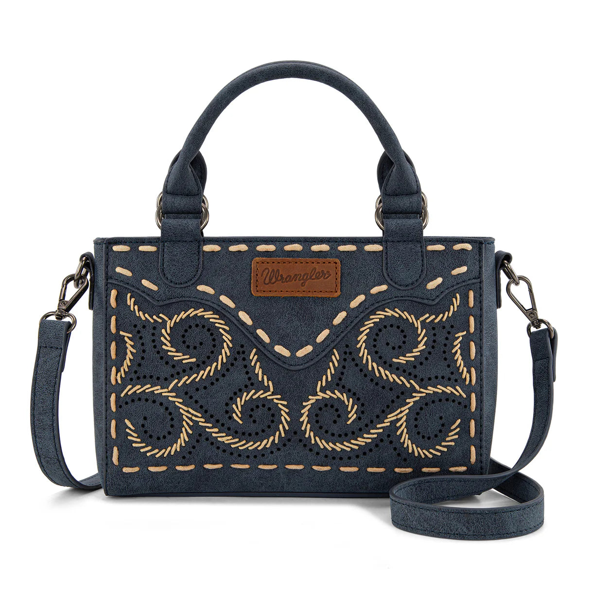 Wrangler Swirl Mini Crossbody | Navy