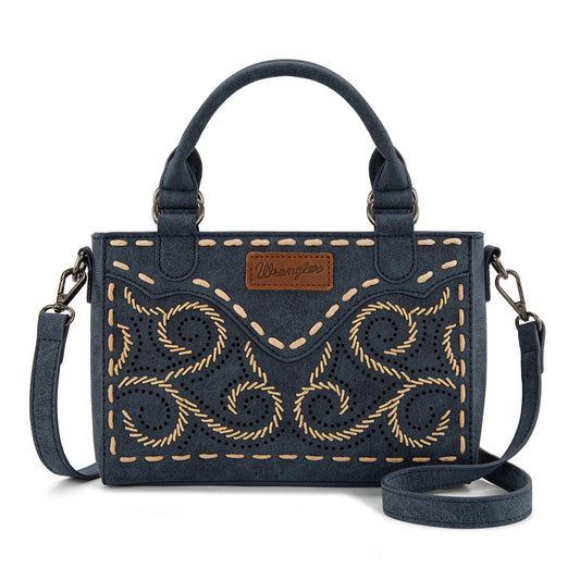 Wrangler Swirl Mini Crossbody | Navy