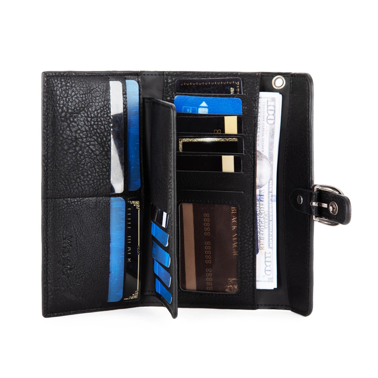 Wrangler Wallet/Wristlet- Black