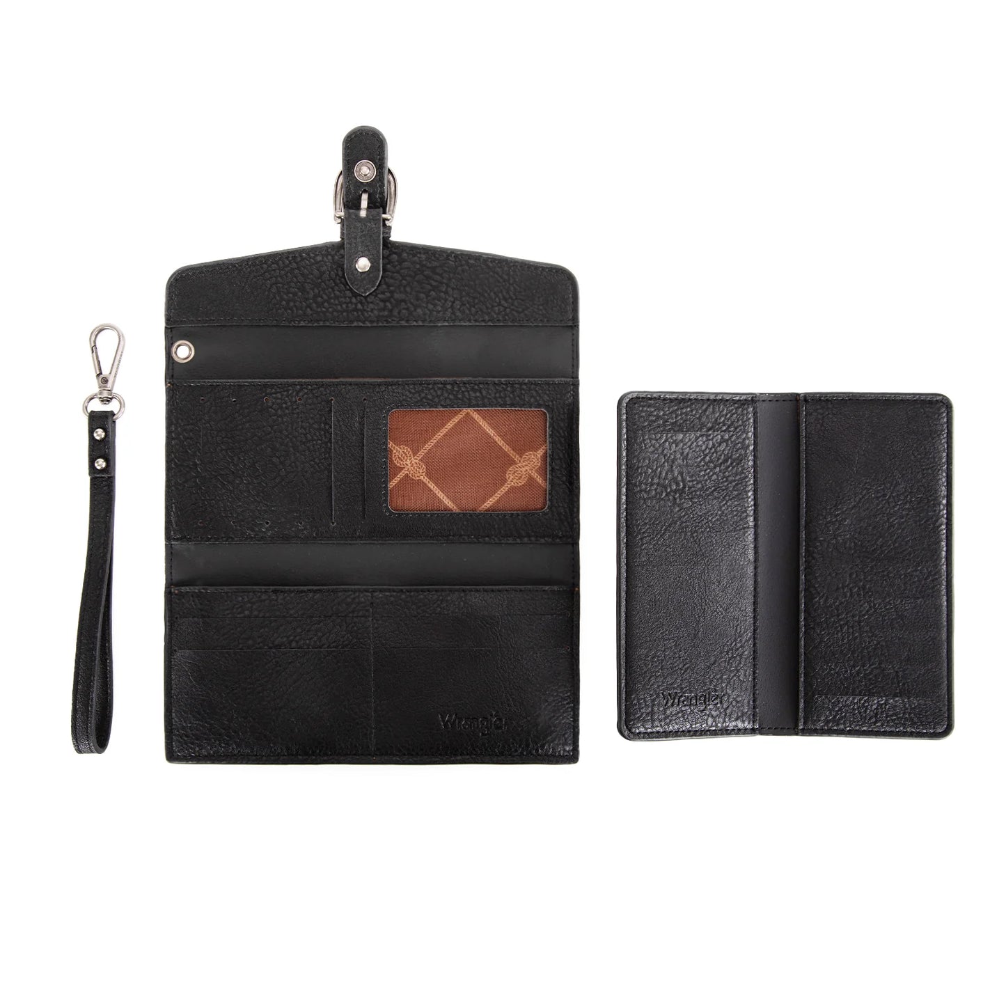 Wrangler Wallet/Wristlet- Black
