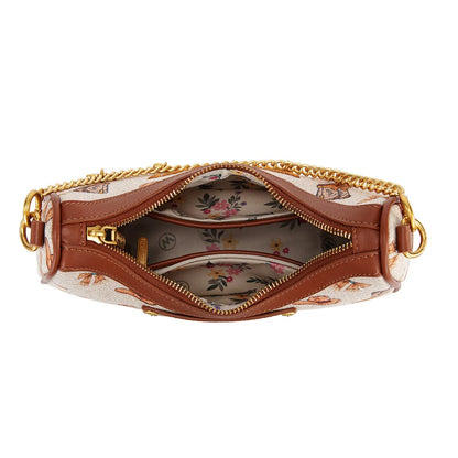 Wrangler Western Cowgirl Print Shoulder Bag | Tan