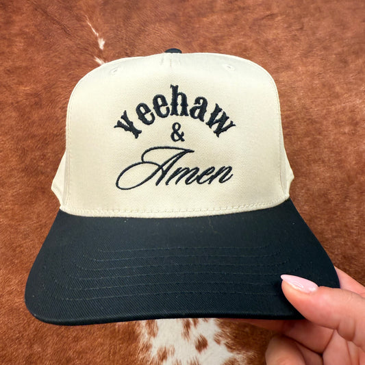 Yeehaw & Amen Trucker Hat