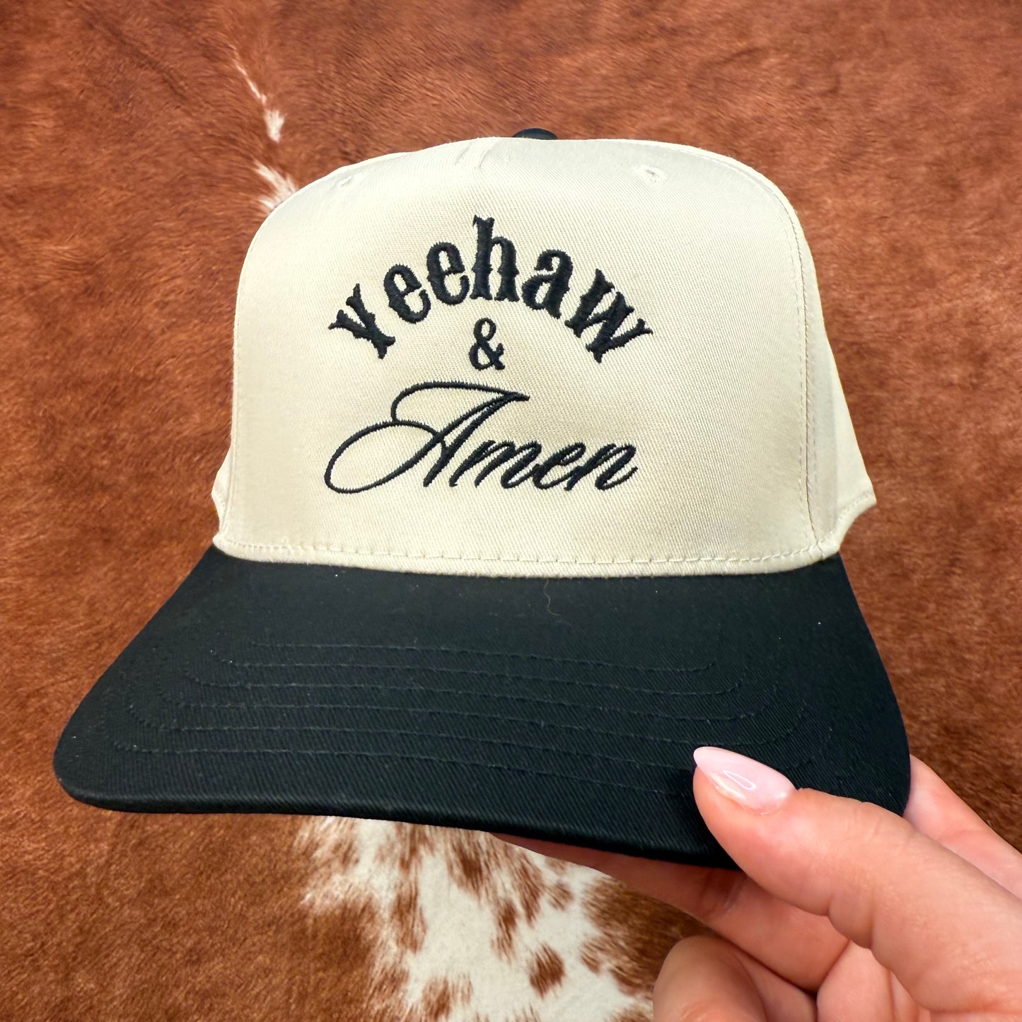 Yeehaw & Amen Trucker Hat