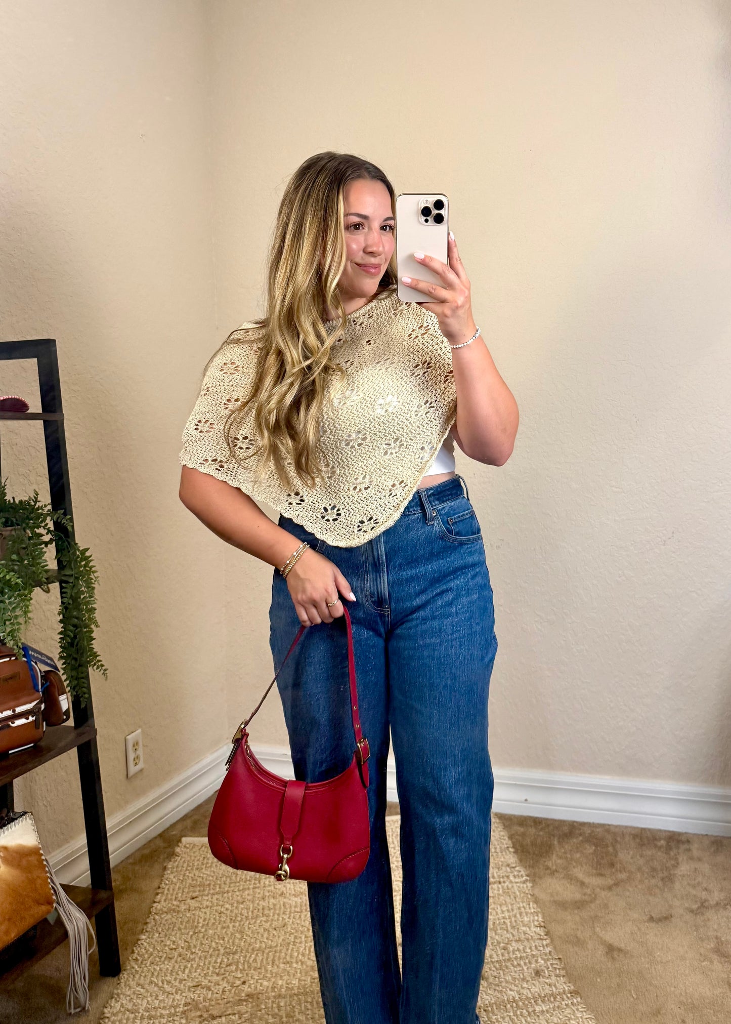 Daisy Crochet Poncho
