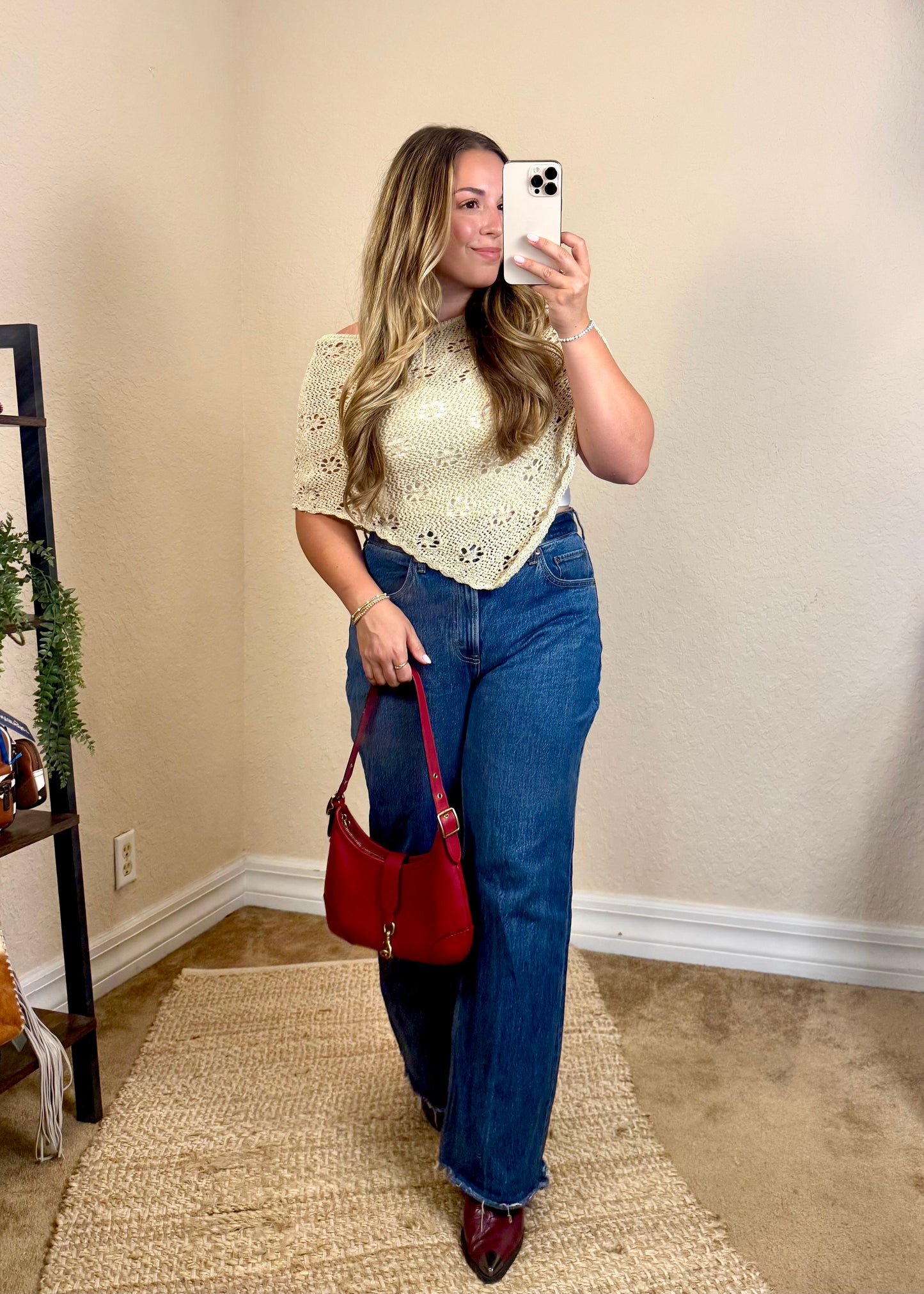 Daisy Crochet Poncho
