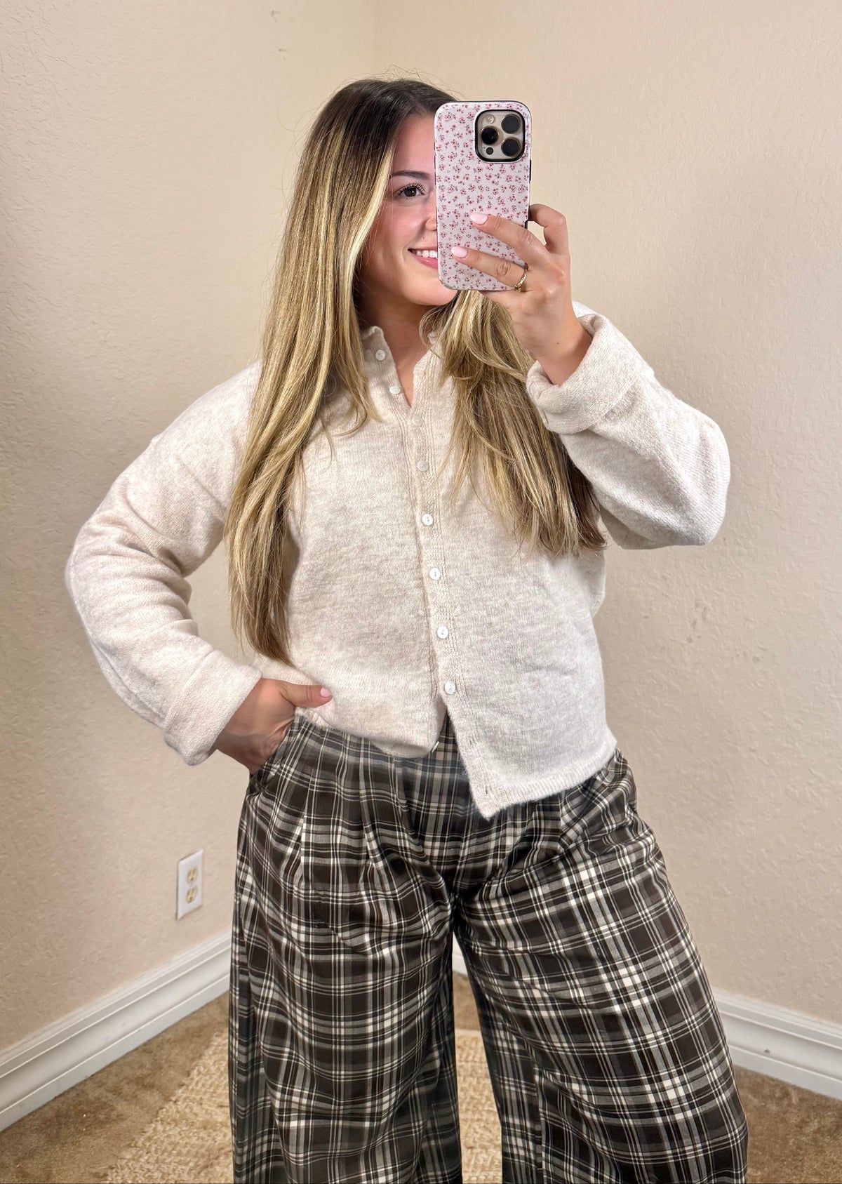 Pecan Pie Plaid Pants