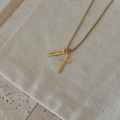 Forgiven & Redeemed Necklace | Gold Plated