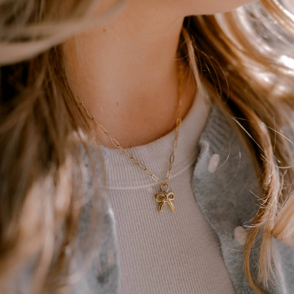 He Holds All Together Charm Necklace