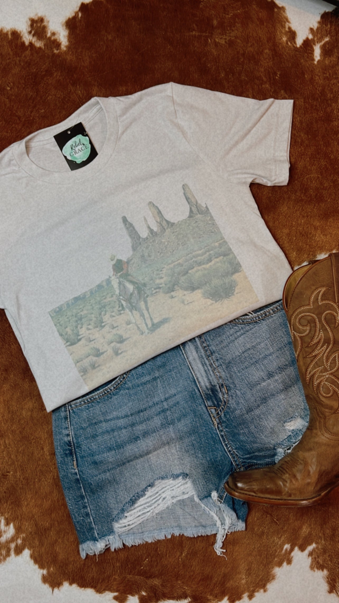 Western Scene Tee