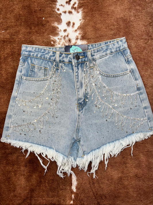 Angel Denim Shorts