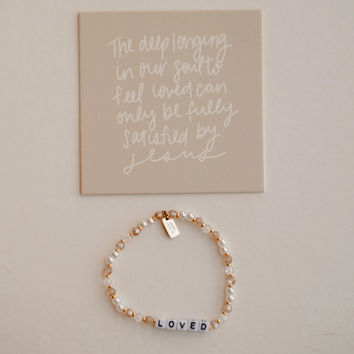Loved Beaded Bracelet