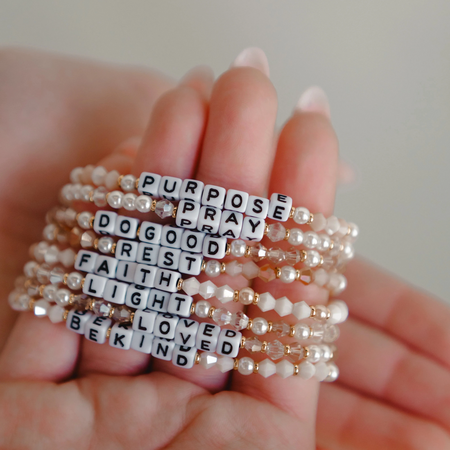 Loved Beaded Bracelet