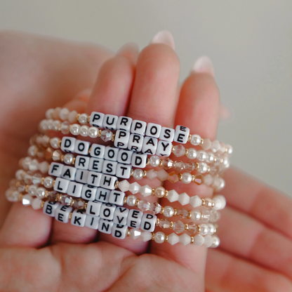 Loved Beaded Bracelet