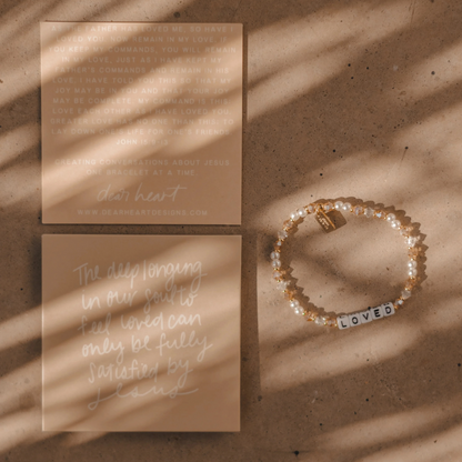 Loved Beaded Bracelet