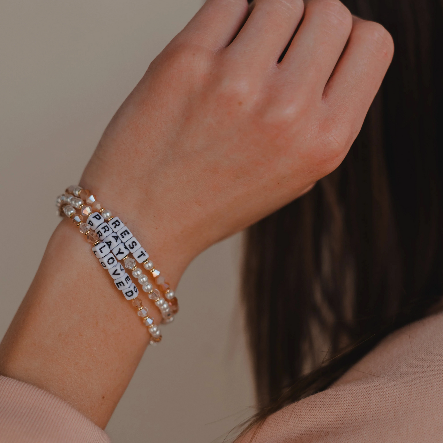 Loved Beaded Bracelet
