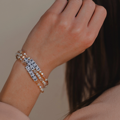 Loved Beaded Bracelet