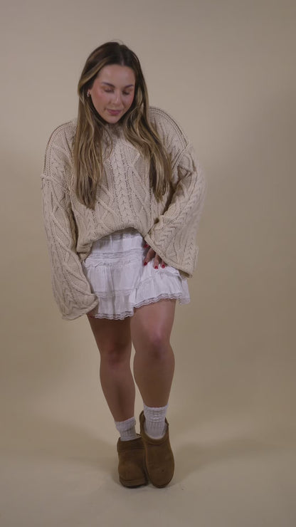 Feeling Flirty Ruffle Mini Skirt