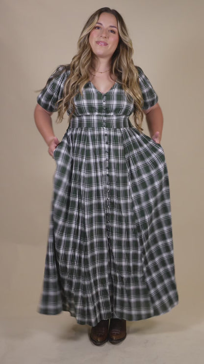 Evergreen Maxi Dress