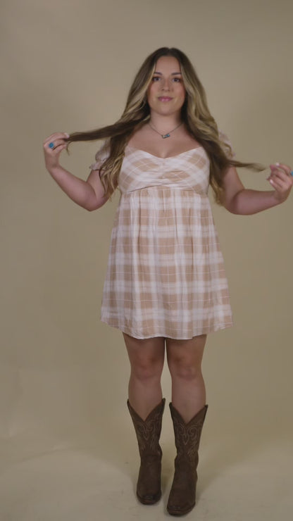 Dusty Rose Mini Dress