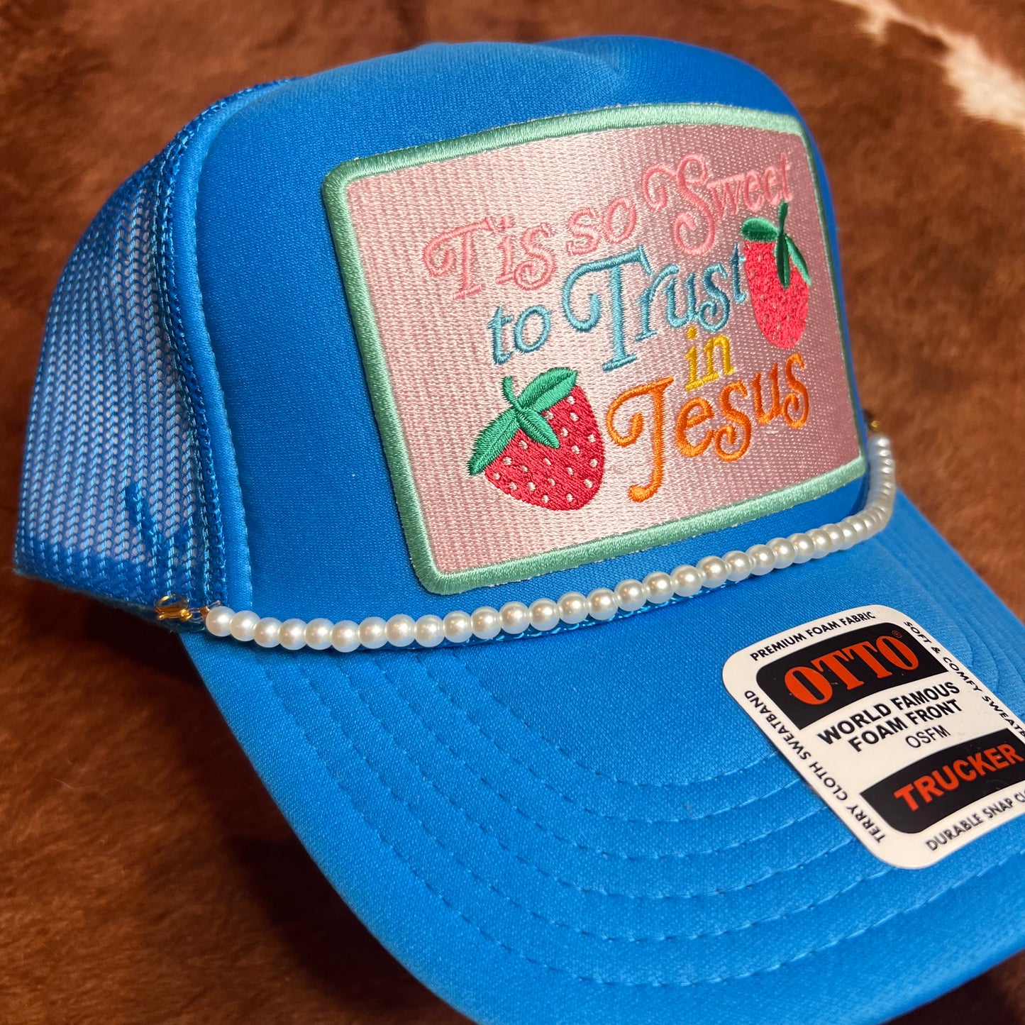 Trust in Jesus Trucker Hat (Custom)