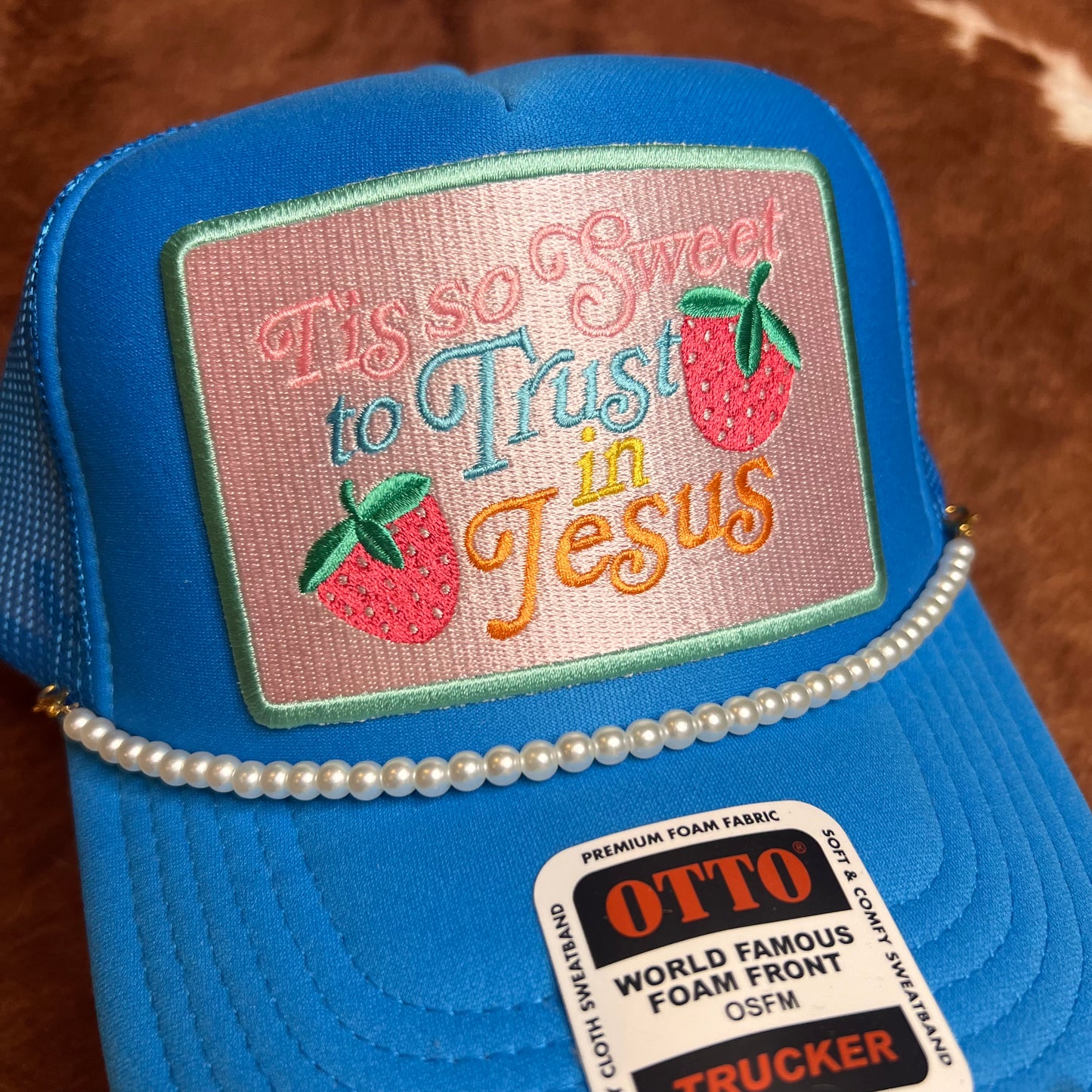 Trust in Jesus Trucker Hat (Custom)