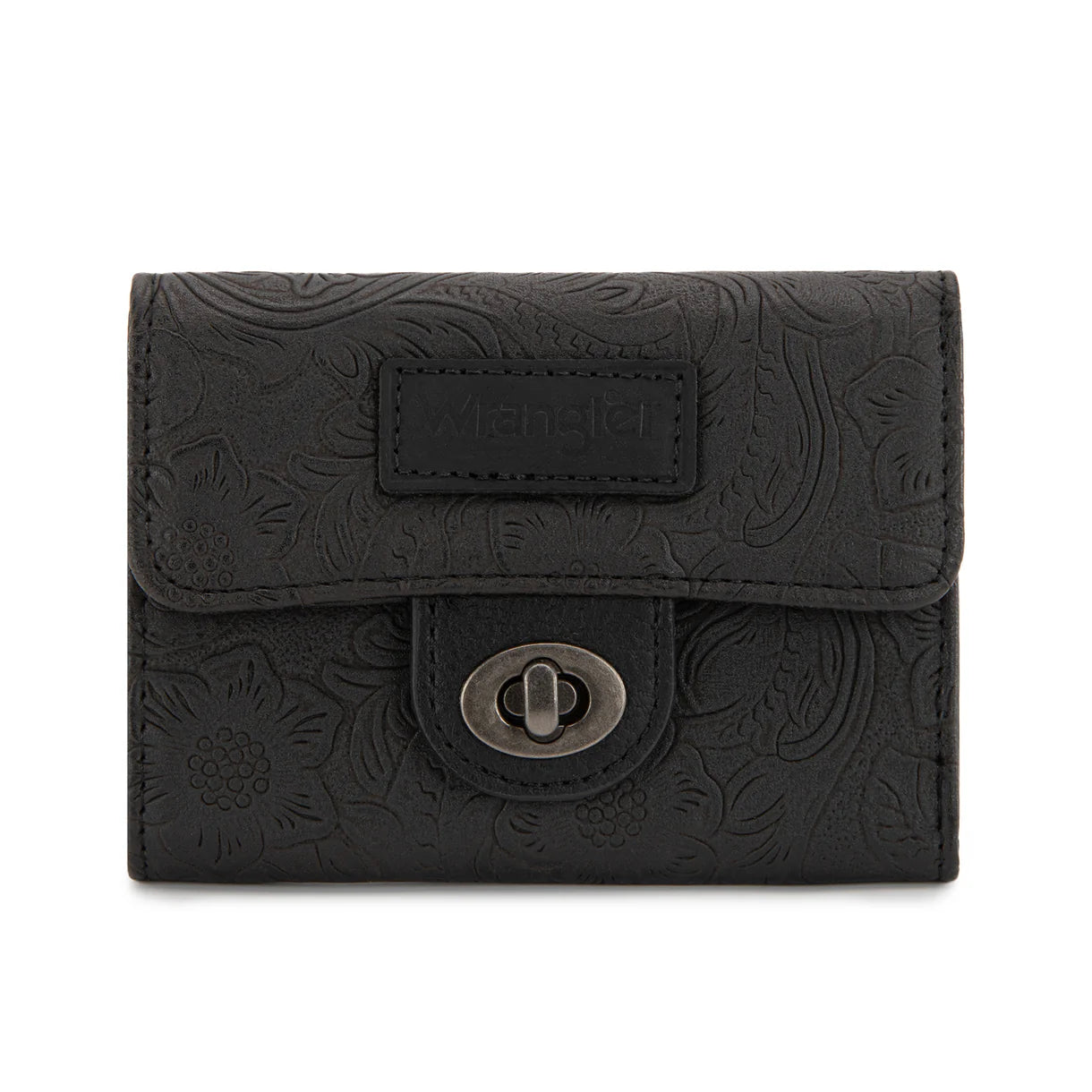 Wrangler Floral Mini Wallet | Black