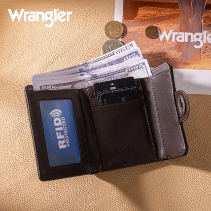Wrangler Floral Mini Wallet | Black